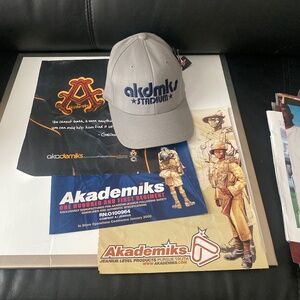 Akademiks Vintage Stadium Cap Sz One Size